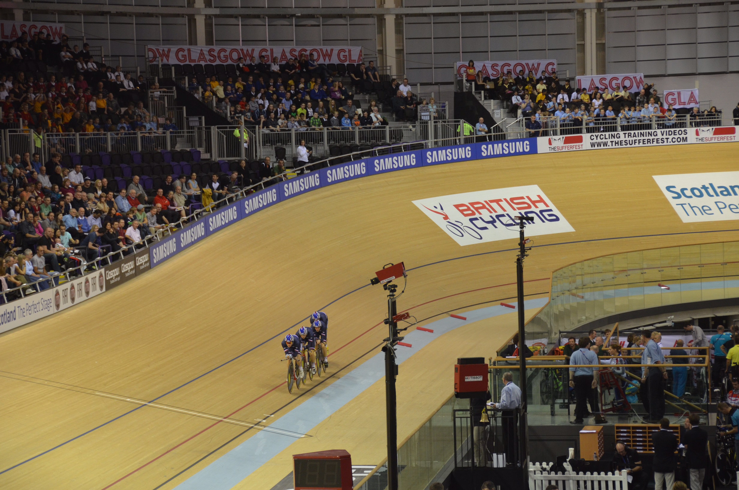 Glasgow - Sir Chris Hoy Velodrome : Image credit Wiki Commons